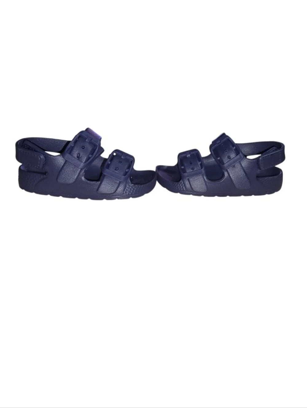 Kids Lightweight Navy Blue Adjustable Buckle Sandals